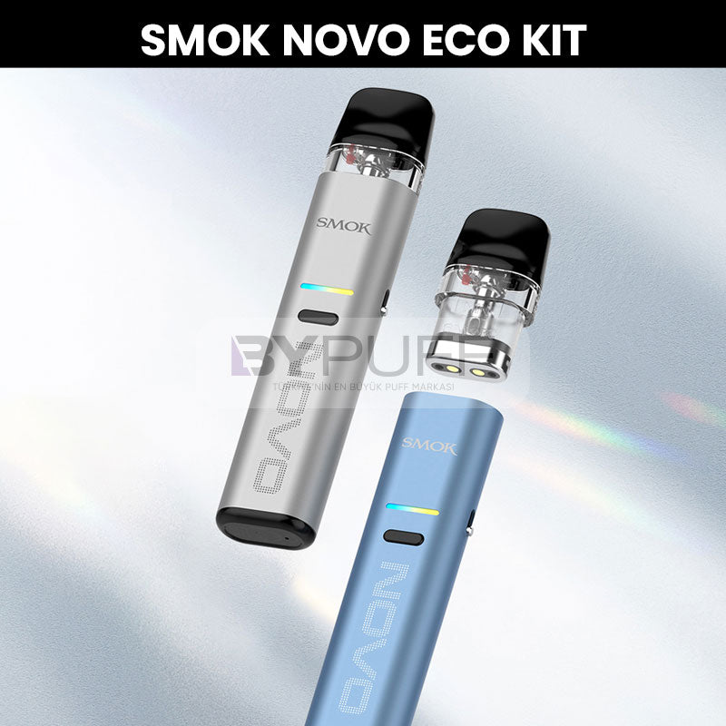 SMOK Novo Eco Pod Vape Kit - Pale Blue